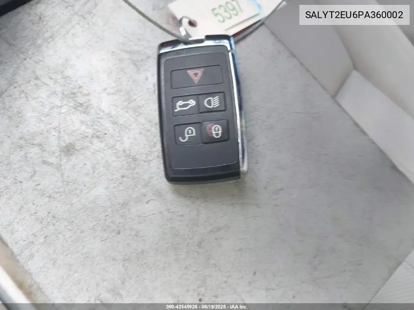 2023 Land Rover Range Rover Velar P340 R-Dynamic S Mhev VIN: SALYT2EU6PA360002 Lot: 42545926