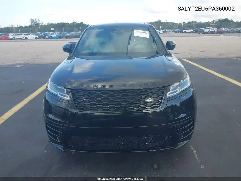 2023 Land Rover Range Rover Velar P340 R-Dynamic S Mhev VIN: SALYT2EU6PA360002 Lot: 42545926