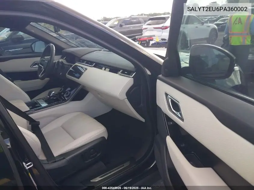 2023 Land Rover Range Rover Velar P340 R-Dynamic S Mhev VIN: SALYT2EU6PA360002 Lot: 42545926