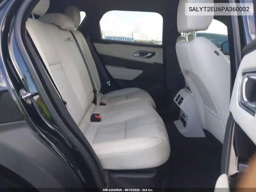 2023 Land Rover Range Rover Velar P340 R-Dynamic S Mhev VIN: SALYT2EU6PA360002 Lot: 42545926