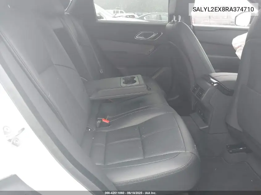 2024 Land Rover Range Rover Velar P250 Dynamic Se VIN: SALYL2EX8RA374710 Lot: 42511860