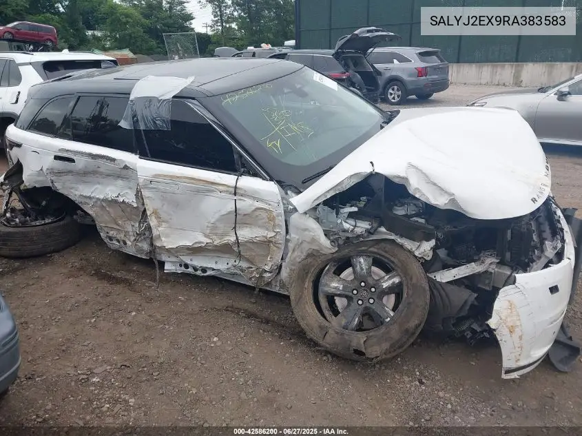 2024 Land Rover Range Rover Velar P250 S VIN: SALYJ2EX9RA383583 Lot: 42586200