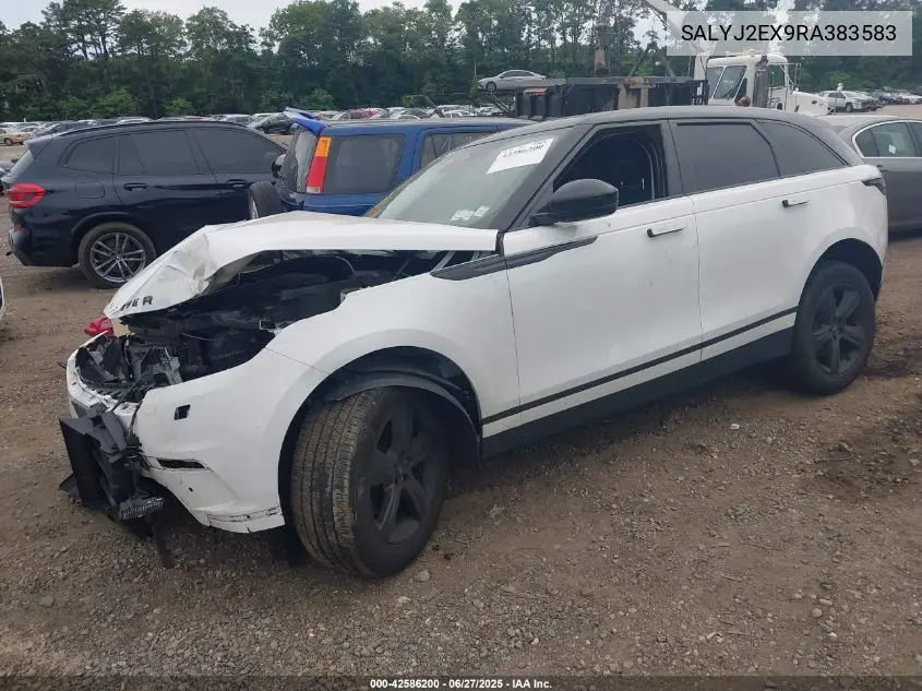 2024 Land Rover Range Rover Velar P250 S VIN: SALYJ2EX9RA383583 Lot: 42586200