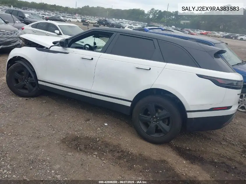 2024 Land Rover Range Rover Velar P250 S VIN: SALYJ2EX9RA383583 Lot: 42586200