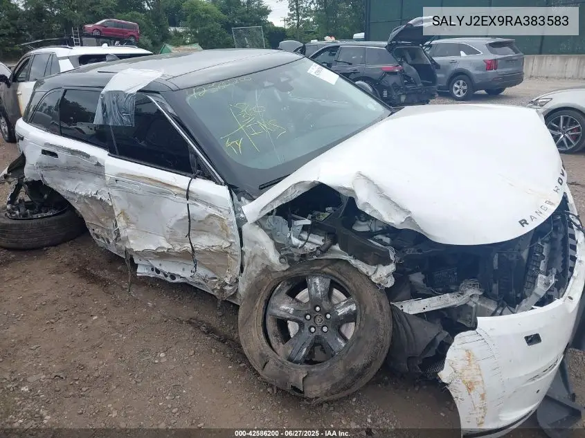 2024 Land Rover Range Rover Velar P250 S VIN: SALYJ2EX9RA383583 Lot: 42586200