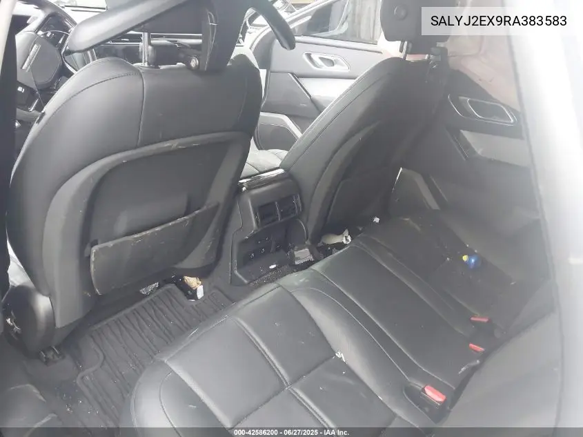 2024 Land Rover Range Rover Velar P250 S VIN: SALYJ2EX9RA383583 Lot: 42586200