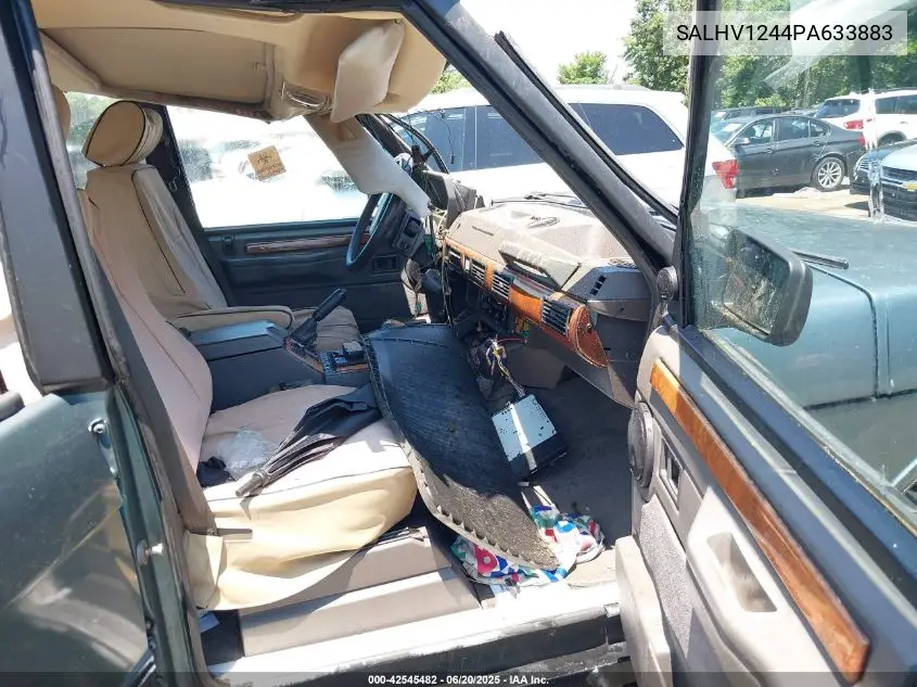 1993 Land Rover Range Rover VIN: SALHV1244PA633883 Lot: 42545482