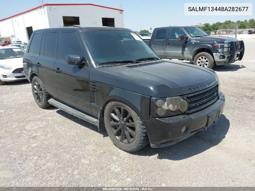 2008 Land Rover Range Rover Supercharged VIN: SALMF13448A282677 Lot: 42461228