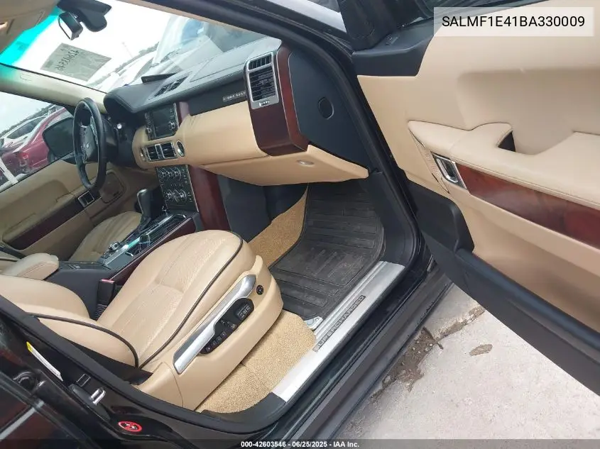 2011 Land Rover Range Rover Supercharged VIN: SALMF1E41BA330009 Lot: 42603546
