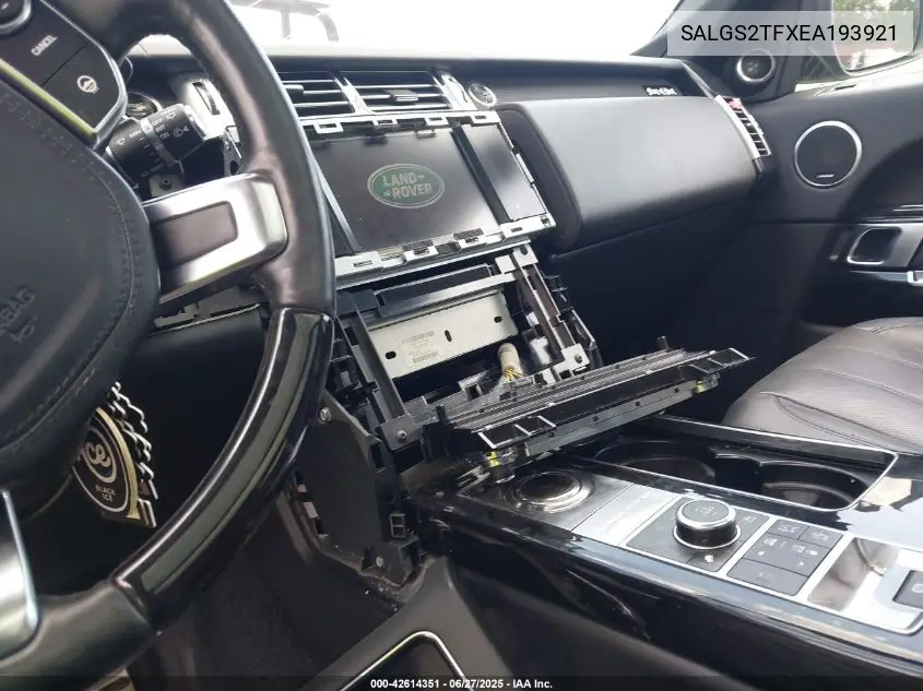 2014 Land Rover Range Rover 5.0L V8 Supercharged/5.0L V8 Supercharged Ebony Edition VIN: SALGS2TFXEA193921 Lot: 42614351