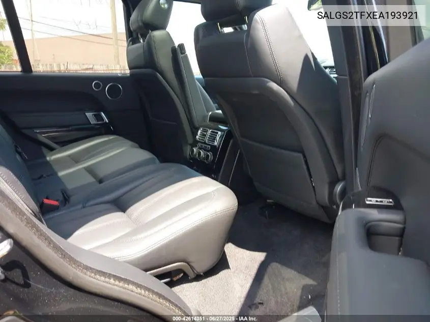 2014 Land Rover Range Rover 5.0L V8 Supercharged/5.0L V8 Supercharged Ebony Edition VIN: SALGS2TFXEA193921 Lot: 42614351