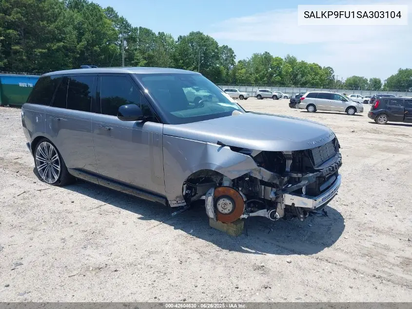 2025 Land Rover Range Rover P400 Se VIN: SALKP9FU1SA303104 Lot: 42604630