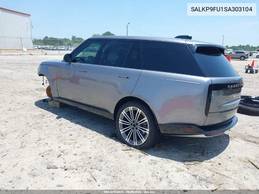 2025 Land Rover Range Rover P400 Se VIN: SALKP9FU1SA303104 Lot: 42604630