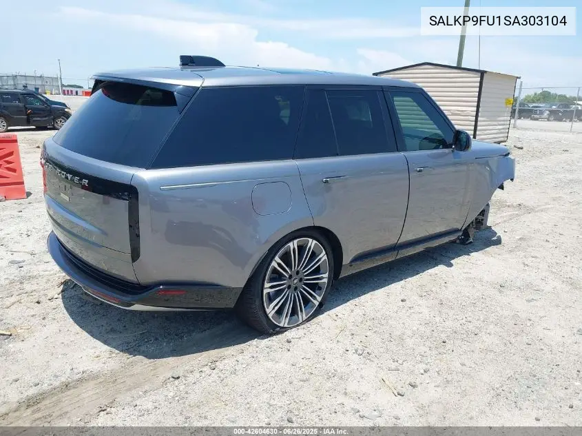 2025 Land Rover Range Rover P400 Se VIN: SALKP9FU1SA303104 Lot: 42604630