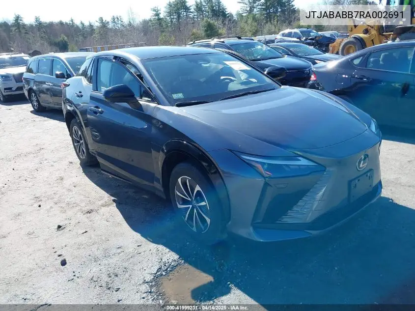 2024 Lexus Rz 300E Premium VIN: JTJABABB7RA002691 Lot: 41999231