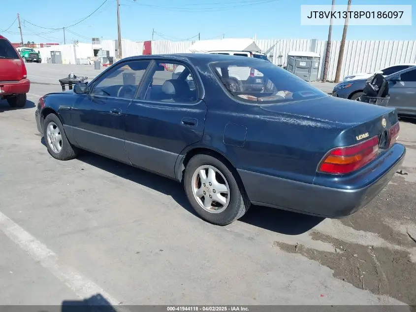 1993 Lexus Es 300 VIN: JT8VK13T8P0186097 Lot: 41944118