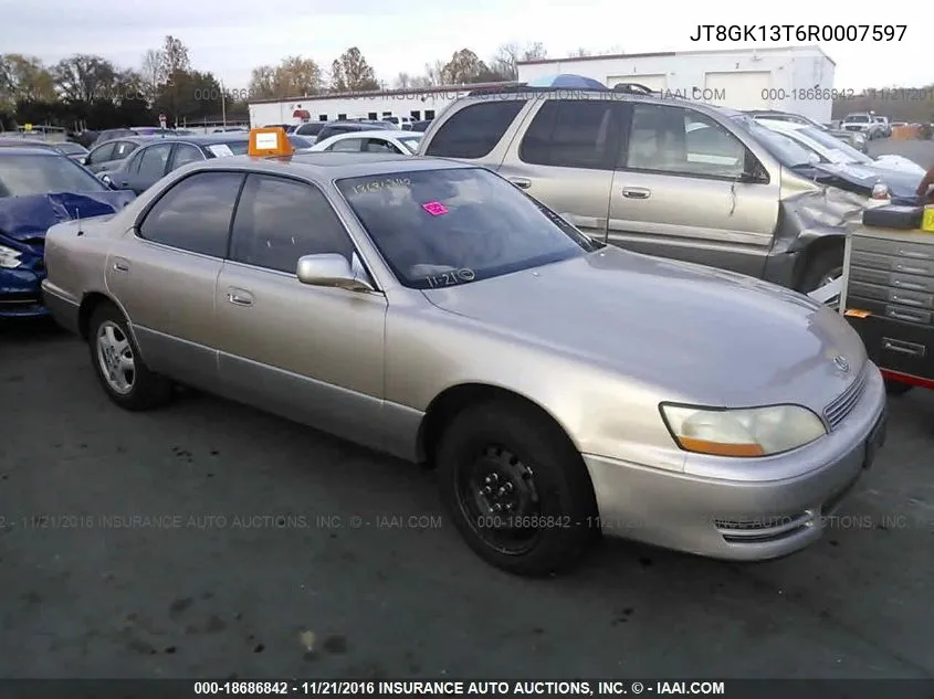 1994 Lexus Es 300 VIN: JT8GK13T6R0007597 Lot: 18686842