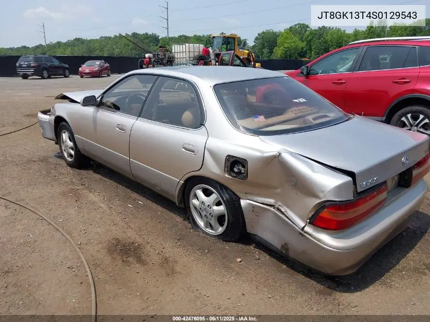 1995 Lexus Es 300 VIN: JT8GK13T4S0129543 Lot: 42476095