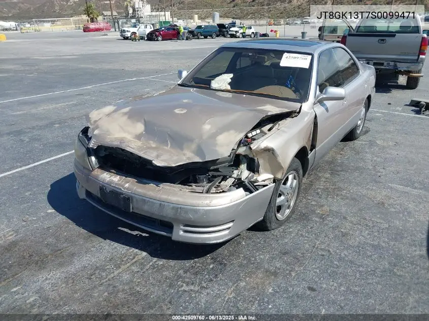 1995 Lexus Es 300 VIN: JT8GK13T7S0099471 Lot: 42509760