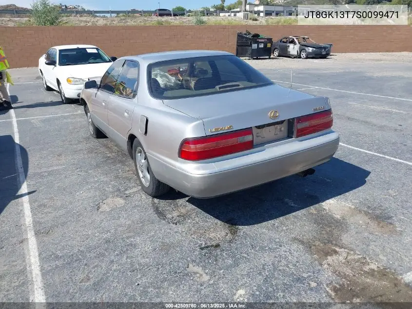 1995 Lexus Es 300 VIN: JT8GK13T7S0099471 Lot: 42509760