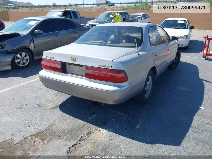 1995 Lexus Es 300 VIN: JT8GK13T7S0099471 Lot: 42509760