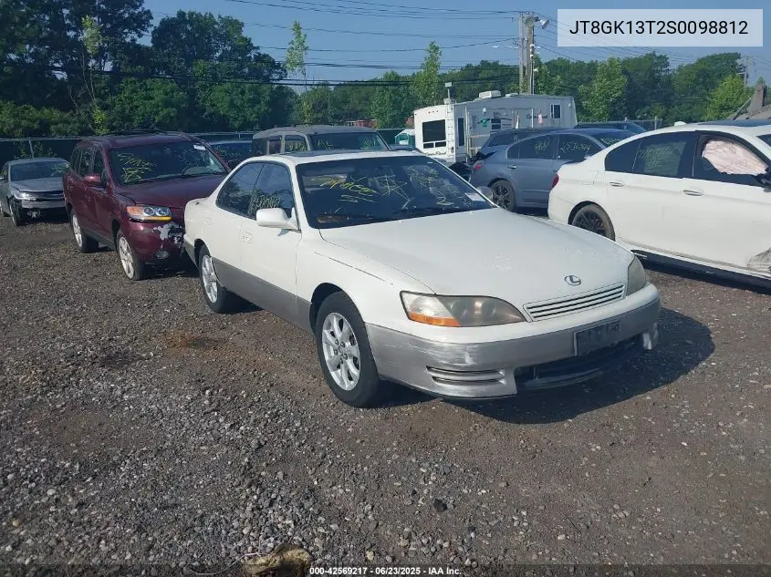 1995 Lexus Es 300 VIN: JT8GK13T2S0098812 Lot: 42569217