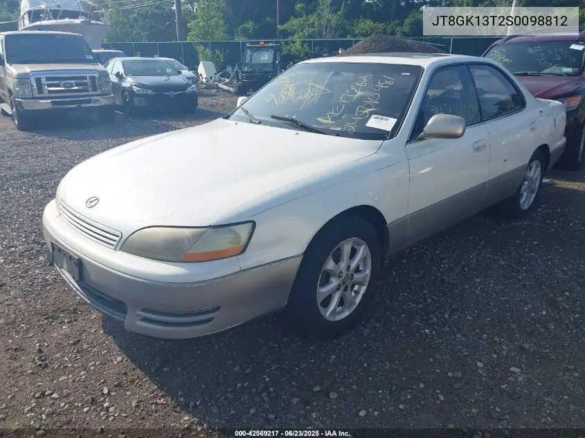 1995 Lexus Es 300 VIN: JT8GK13T2S0098812 Lot: 42569217