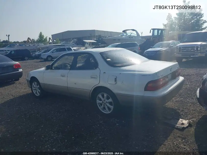 1995 Lexus Es 300 VIN: JT8GK13T2S0098812 Lot: 42569217