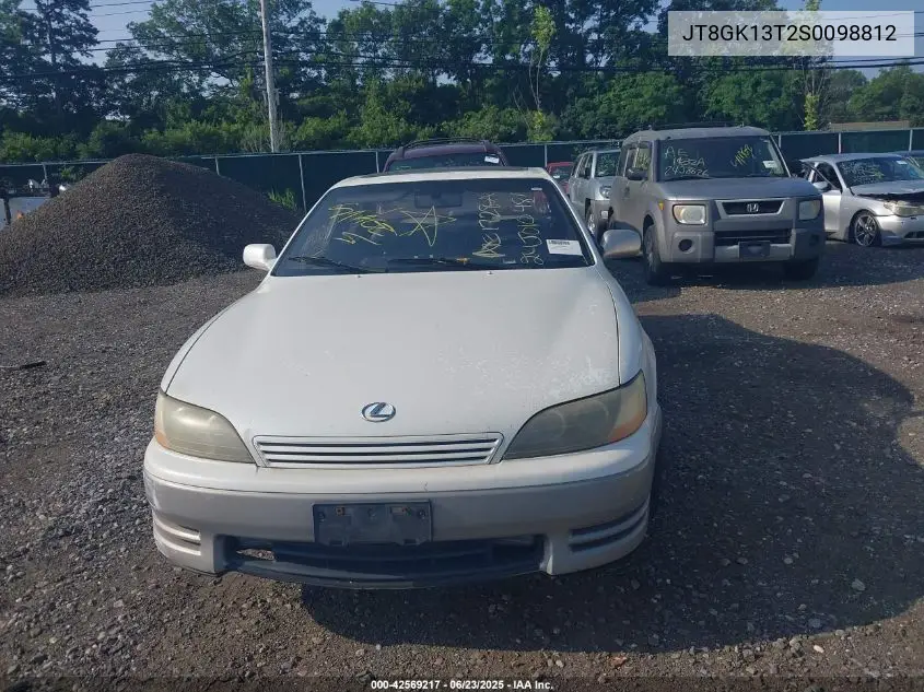1995 Lexus Es 300 VIN: JT8GK13T2S0098812 Lot: 42569217