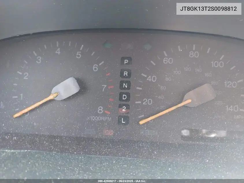 1995 Lexus Es 300 VIN: JT8GK13T2S0098812 Lot: 42569217