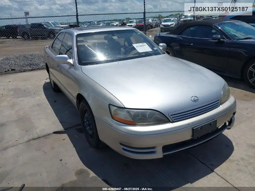 1995 Lexus Es 300 VIN: JT8GK13TXS0125187 Lot: 42589457