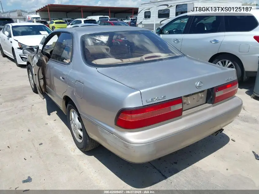 1995 Lexus Es 300 VIN: JT8GK13TXS0125187 Lot: 42589457