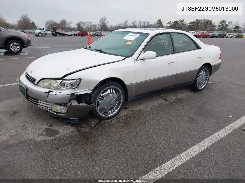 1997 Lexus Es 300 VIN: JT8BF22G0V5013000 Lot: 42005898