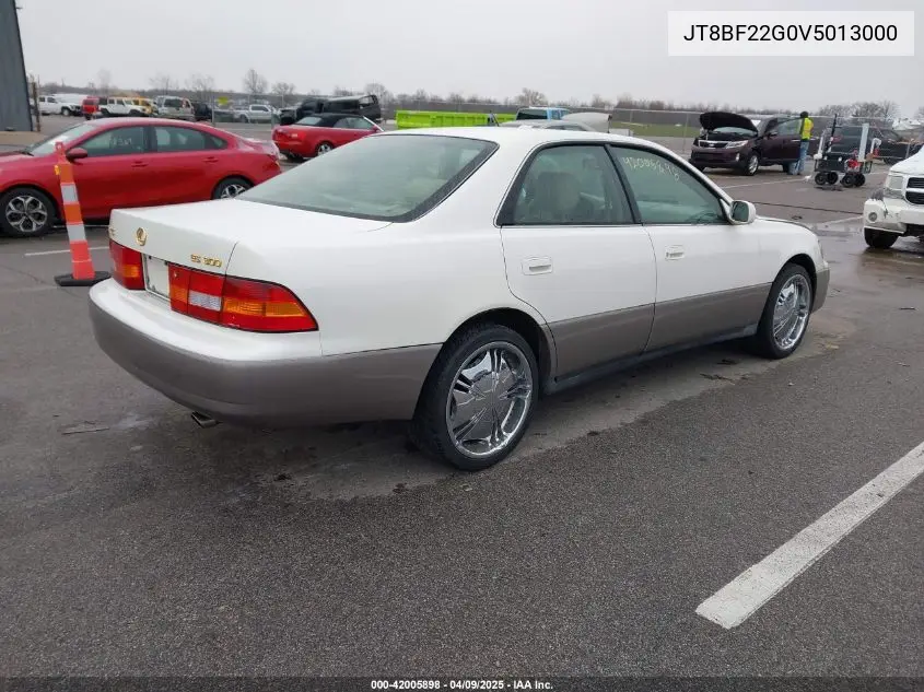 1997 Lexus Es 300 VIN: JT8BF22G0V5013000 Lot: 42005898