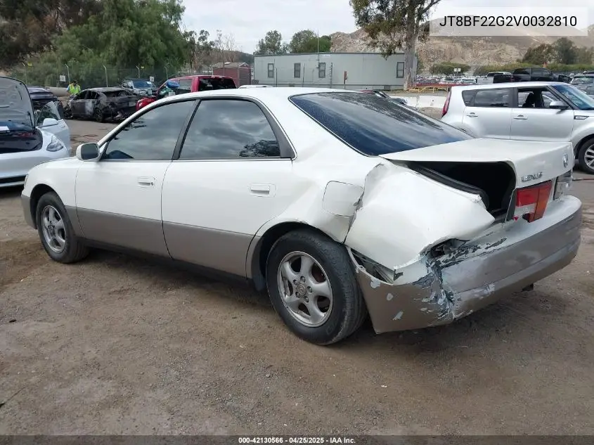 1997 Lexus Es 300 VIN: JT8BF22G2V0032810 Lot: 42130566