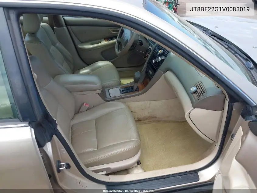 1997 Lexus Es 300 VIN: JT8BF22G1V0083019 Lot: 42259062