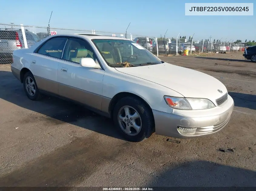 1997 Lexus Es 300 VIN: JT8BF22G5V0060245 Lot: 42368851