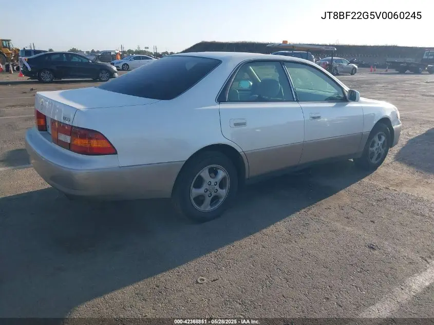 1997 Lexus Es 300 VIN: JT8BF22G5V0060245 Lot: 42368851