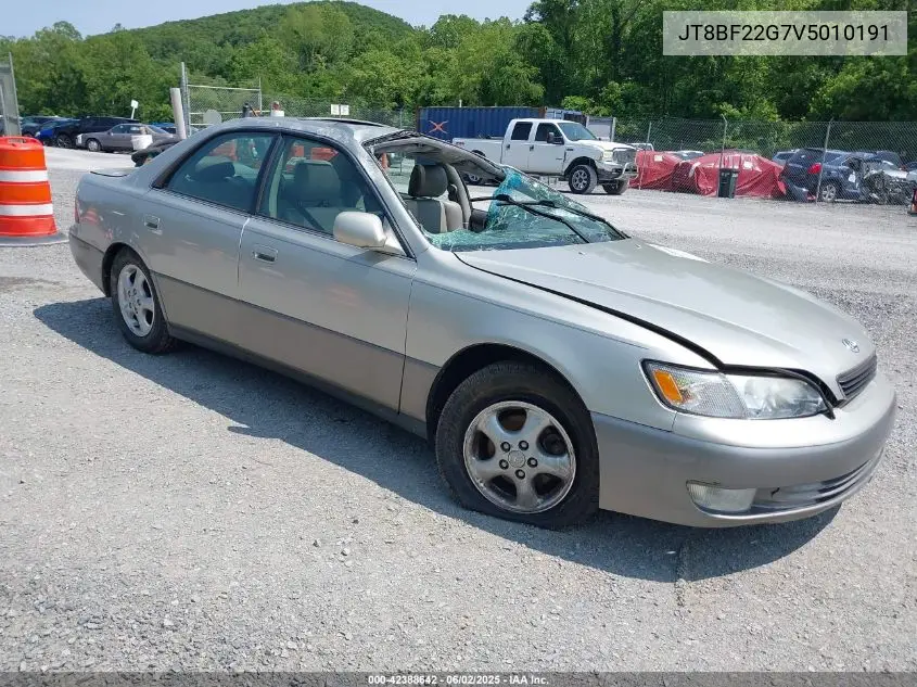 1997 Lexus Es 300 VIN: JT8BF22G7V5010191 Lot: 42388642