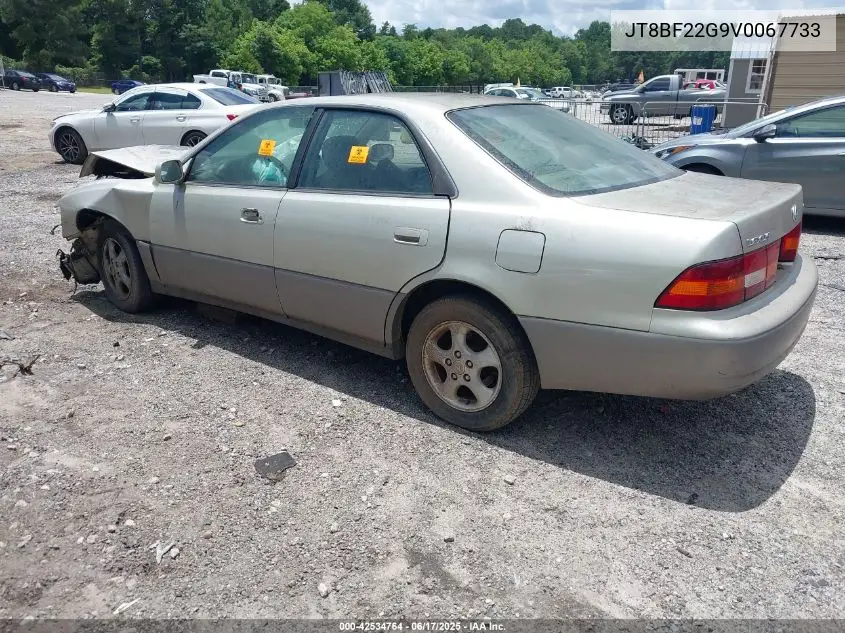 1997 Lexus Es 300 VIN: JT8BF22G9V0067733 Lot: 42534764