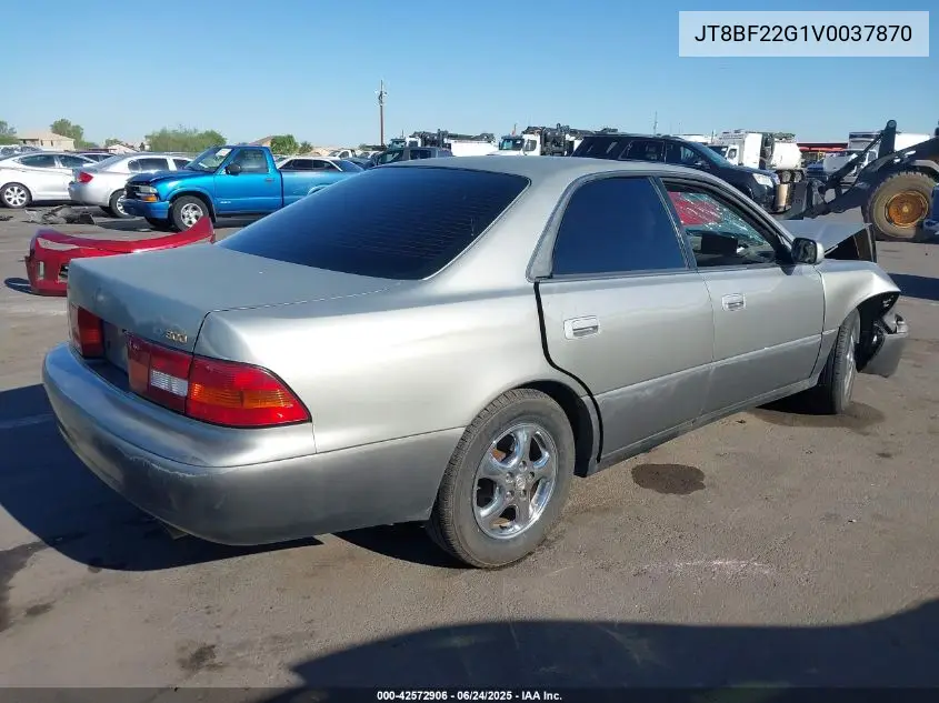1997 Lexus Es 300 VIN: JT8BF22G1V0037870 Lot: 42572906