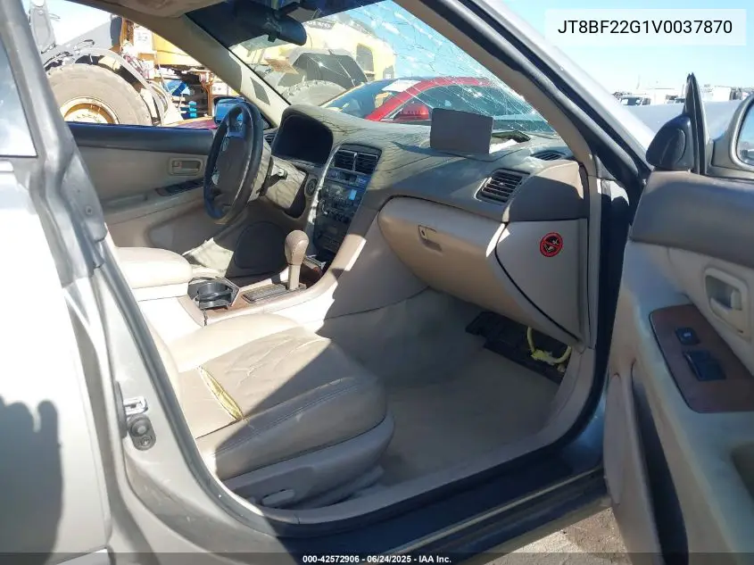 1997 Lexus Es 300 VIN: JT8BF22G1V0037870 Lot: 42572906