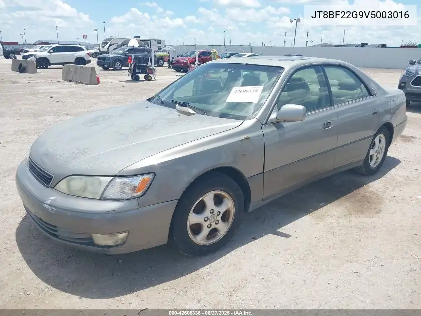1997 Lexus Es 300 VIN: JT8BF22G9V5003016 Lot: 42606338