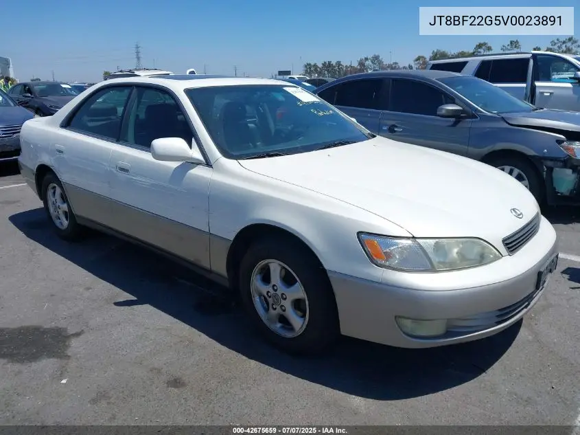 1997 Lexus Es 300 VIN: JT8BF22G5V0023891 Lot: 42675659