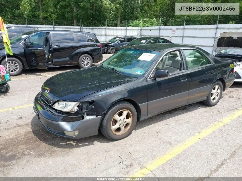 1997 Lexus Es 300 VIN: JT8BF22G3V0002456 Lot: 42713889