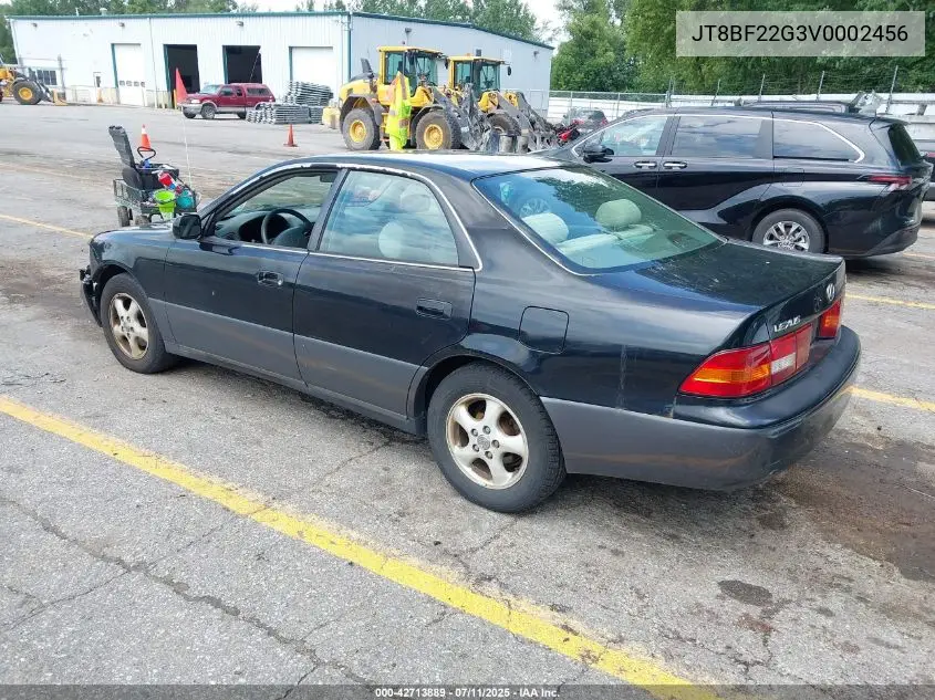 1997 Lexus Es 300 VIN: JT8BF22G3V0002456 Lot: 42713889