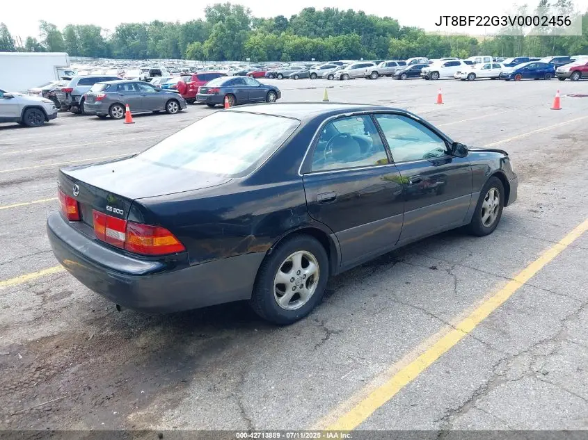 1997 Lexus Es 300 VIN: JT8BF22G3V0002456 Lot: 42713889