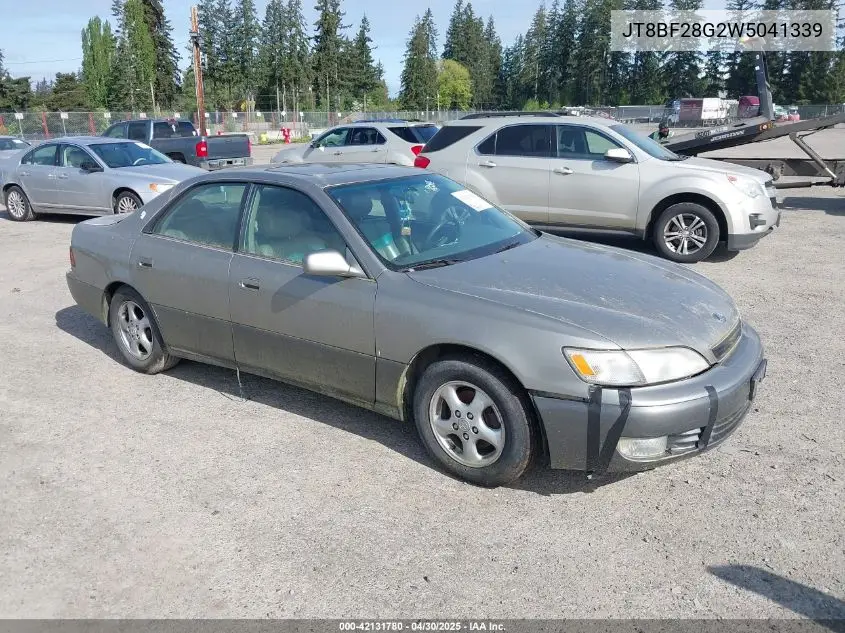 1998 Lexus Es 300 VIN: JT8BF28G2W5041339 Lot: 42131780
