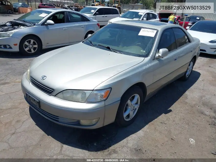 1998 Lexus Es 300 VIN: JT8BF28GXW5013529 Lot: 42232730