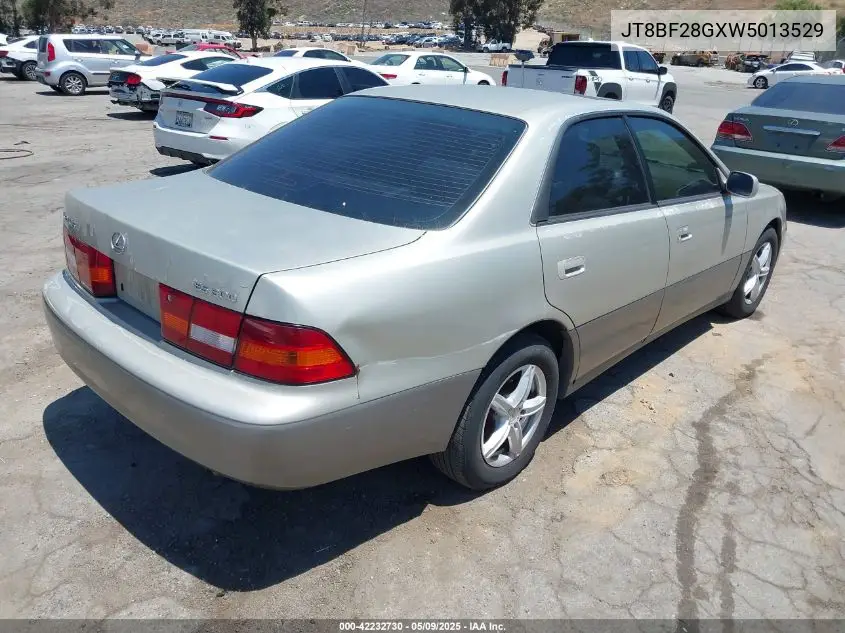 1998 Lexus Es 300 VIN: JT8BF28GXW5013529 Lot: 42232730